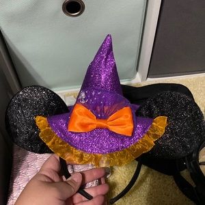 Disney Minnie Mouse Witch Halloween Ears